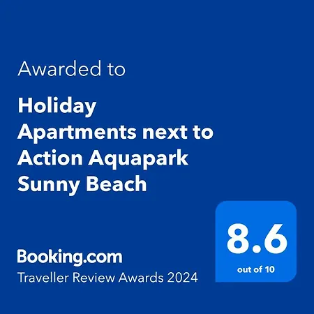 Апартамент Next To Action Aquapark Sunny Слънчев бряг
